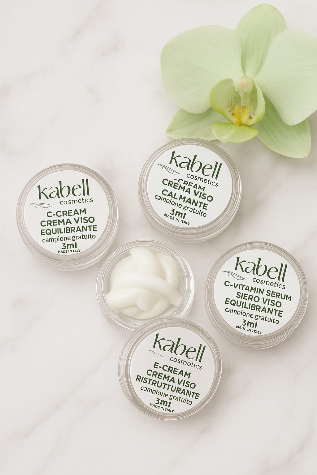 Mini Kit di Prova Kabell (Campioncini Gratuito)